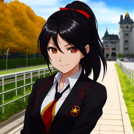 00184-1747572877-art by yaguru magiku, A teenage girl wearing a black school uniform, angry smile, in the style of Kyoto Animation in the 2010s,.png